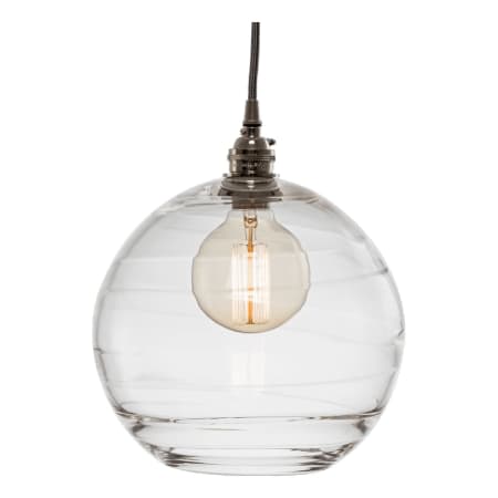 Optic Clear Glass with Metallic Beige Silver Finish